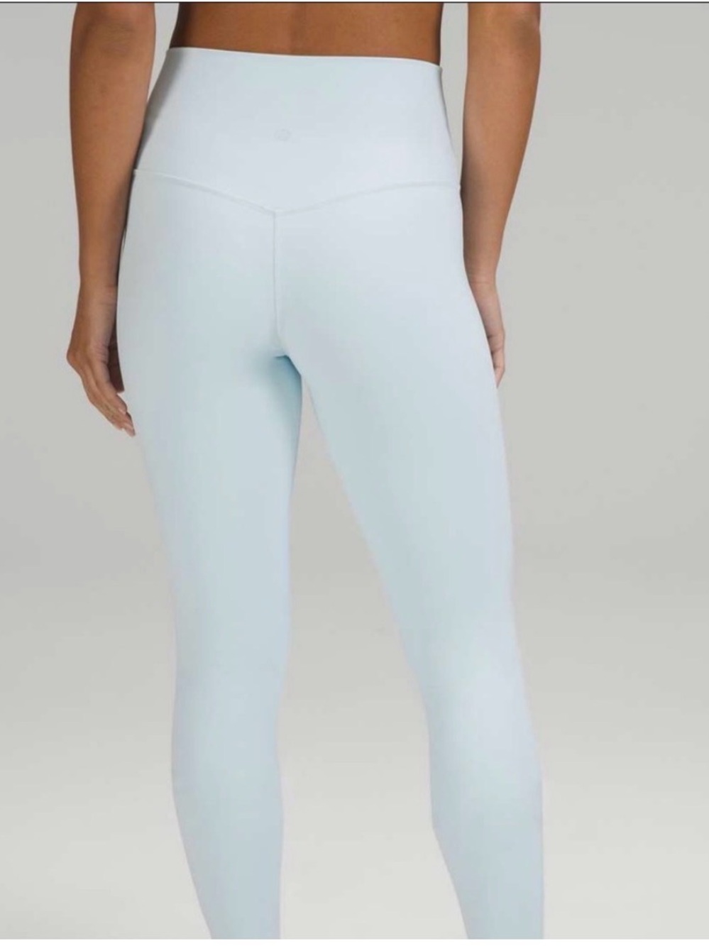 lululemon Align powder Blue Leggings 25” size 2 & free tote - Picture 2 of 5